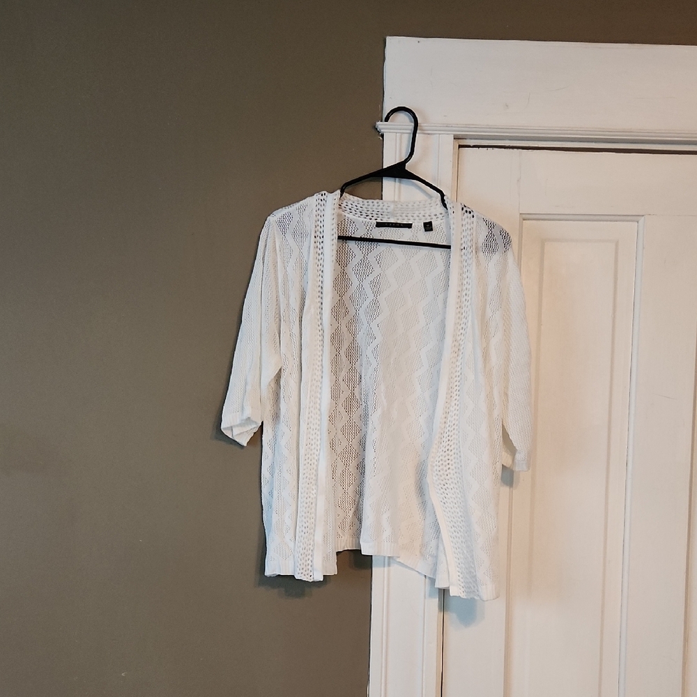 NWT Cyrus White Lace Knitwear